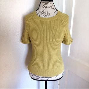 Philosophy Short Sleeve Knit Top